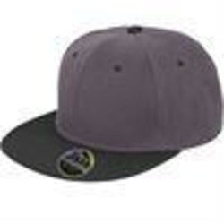Bronx original flat peak snapback dual colour cap - Spontex Workwear
