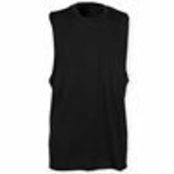 High Neck Slash Armhole Vest