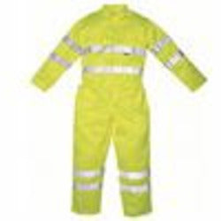 Hi-Vis Polycotton Coverall (Hv058)