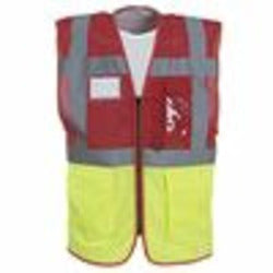 Hi-Vis Top Cool Open-Mesh Executive Waistcoat (Hvw820)