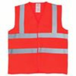 Flame-Retardant Hi-Vis Sleeveless Waistcoat (Hvw100Fr)