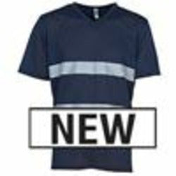 Hi-Vis Top Cool Super Light V-Neck T-Shirt (Hvj910)