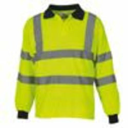 Hi-Vis Long Sleeve Polo (Hvj310)