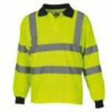 Hi-Vis Long Sleeve Polo (Hvj310)