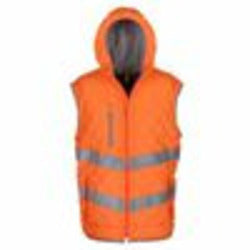 Hi-Vis Kensington Hooded Gilet (Hv007)