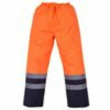 Hi-Vis Waterproof Overtrousers (Hvs463)