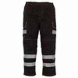 Hi-Vis Polycotton Cargo Trousers With Knee Pad Pockets (Hv018T/3M)