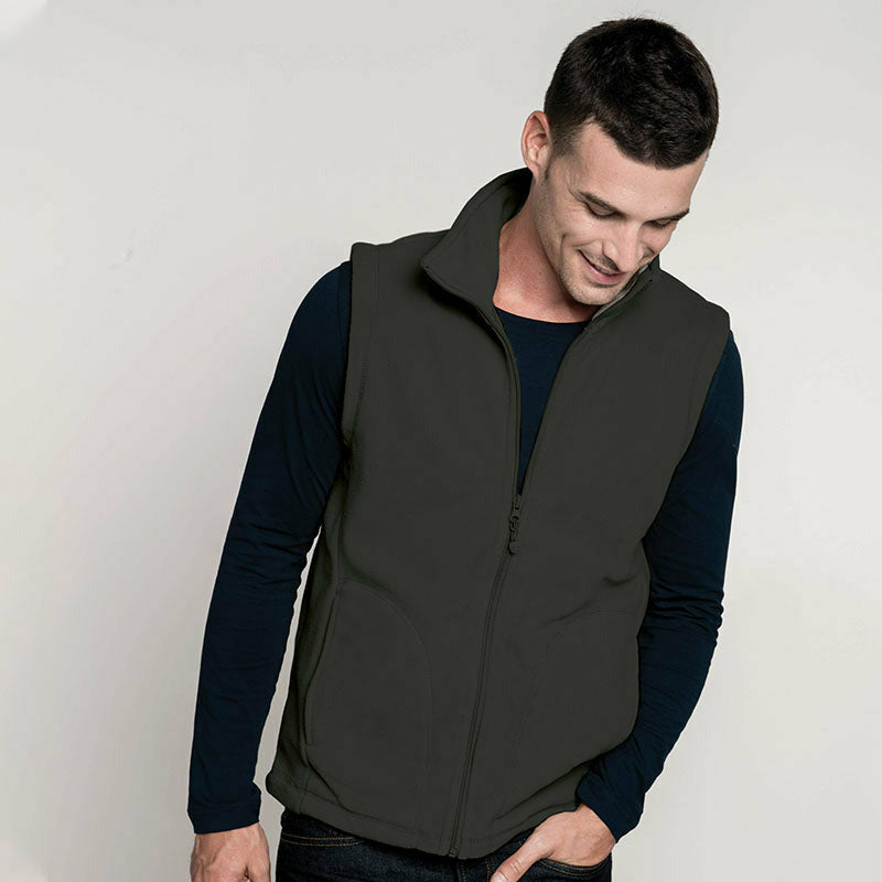 Luca Zip-Through Microfleece Gilet