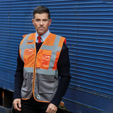 Hi-Vis Top Cool Open-Mesh Executive Waistcoat (Hvw820)