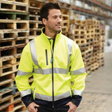 Hi-Vis Softshell Jacket (Hvk09)