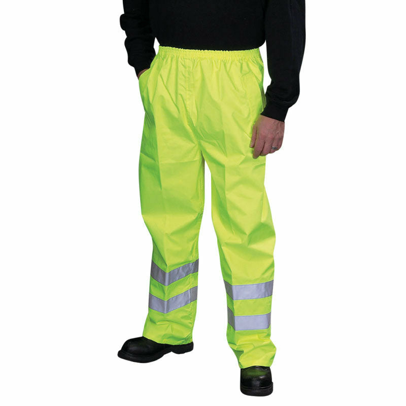 Hi-Vis Waterproof Overtrousers (Hvs461)