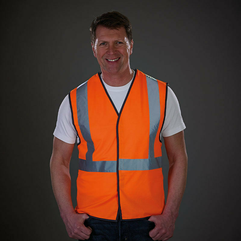 Hi-Vis Railway (Pull Apart) Waistcoat Class 2 (Hvw118Pe)