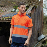 Hi-Vis Two-Tone Polo Shirt (Hvj220)