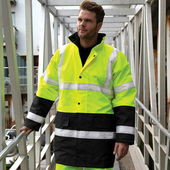 Motorway Two-Tone Safety Coat