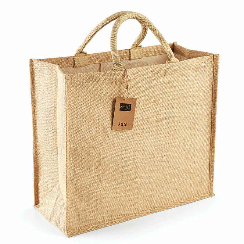 Jute Jumbo Shopper