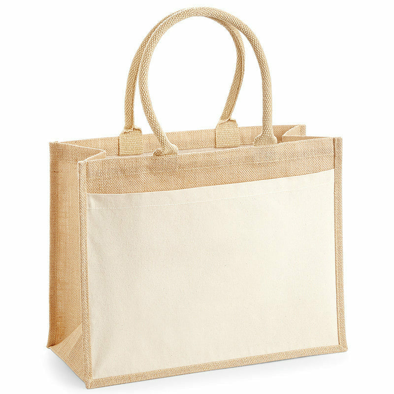 Cotton Pocket Jute Shopper