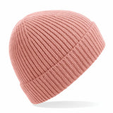 Engineered Knit Ribbed Beanie