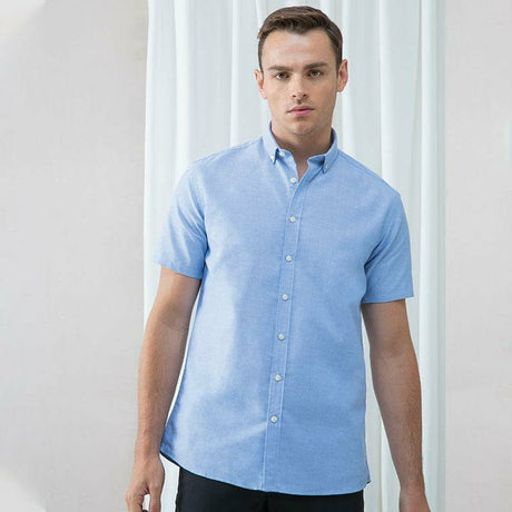 Modern short sleeve Oxford shirt - Spontex Workwear