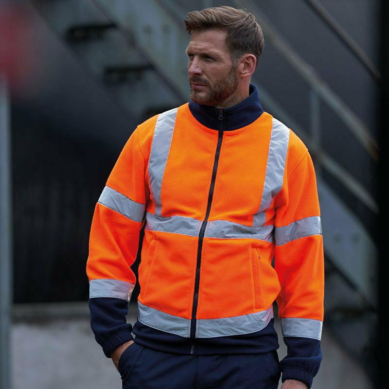 High Visibility Full-Zip Fleece