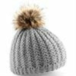 Fur Pom Pom Beanie