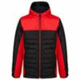 Hooded Contrast Padded Jacket