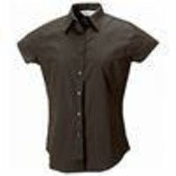 Women's short sleeve easycare fitted stretch shirt - Spontex Workwear