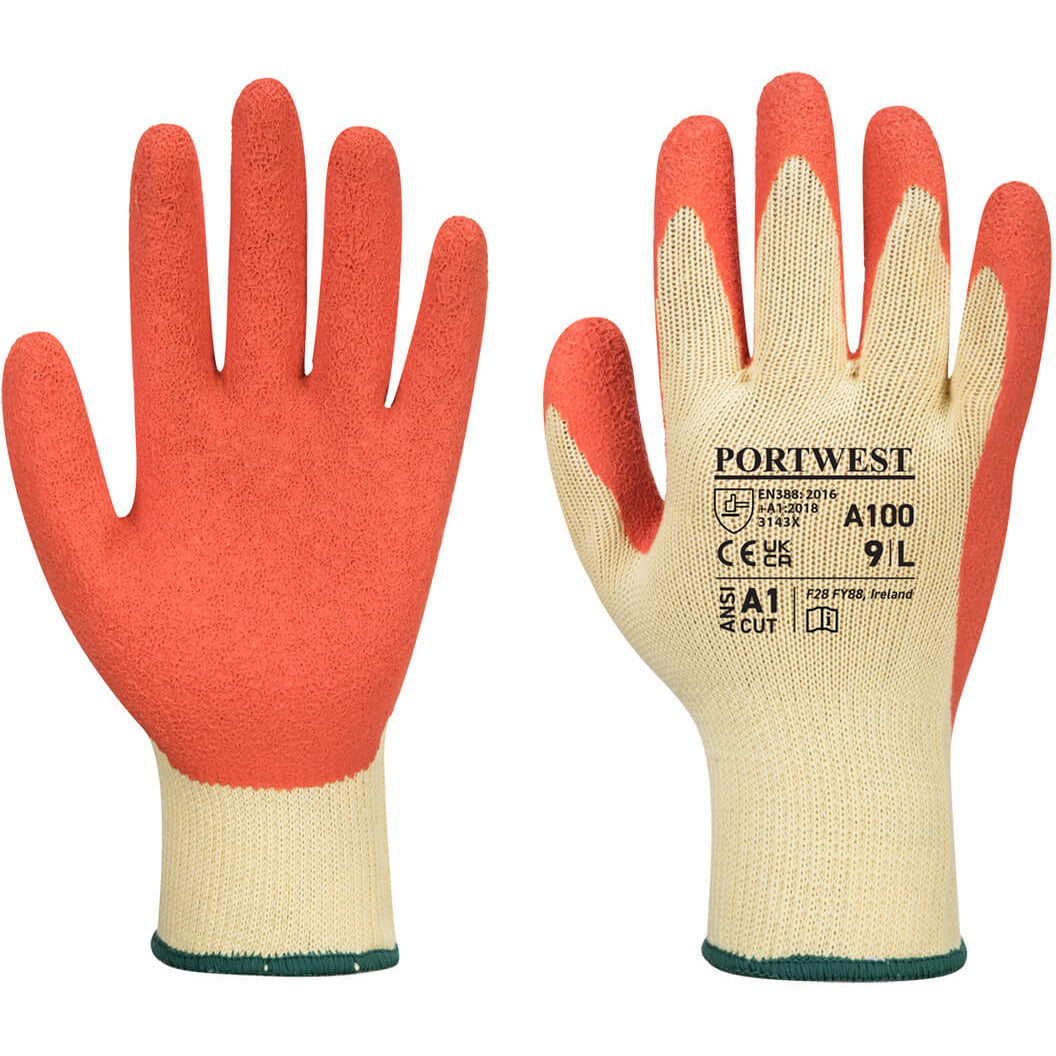 Portwest Grip Glove - Latex