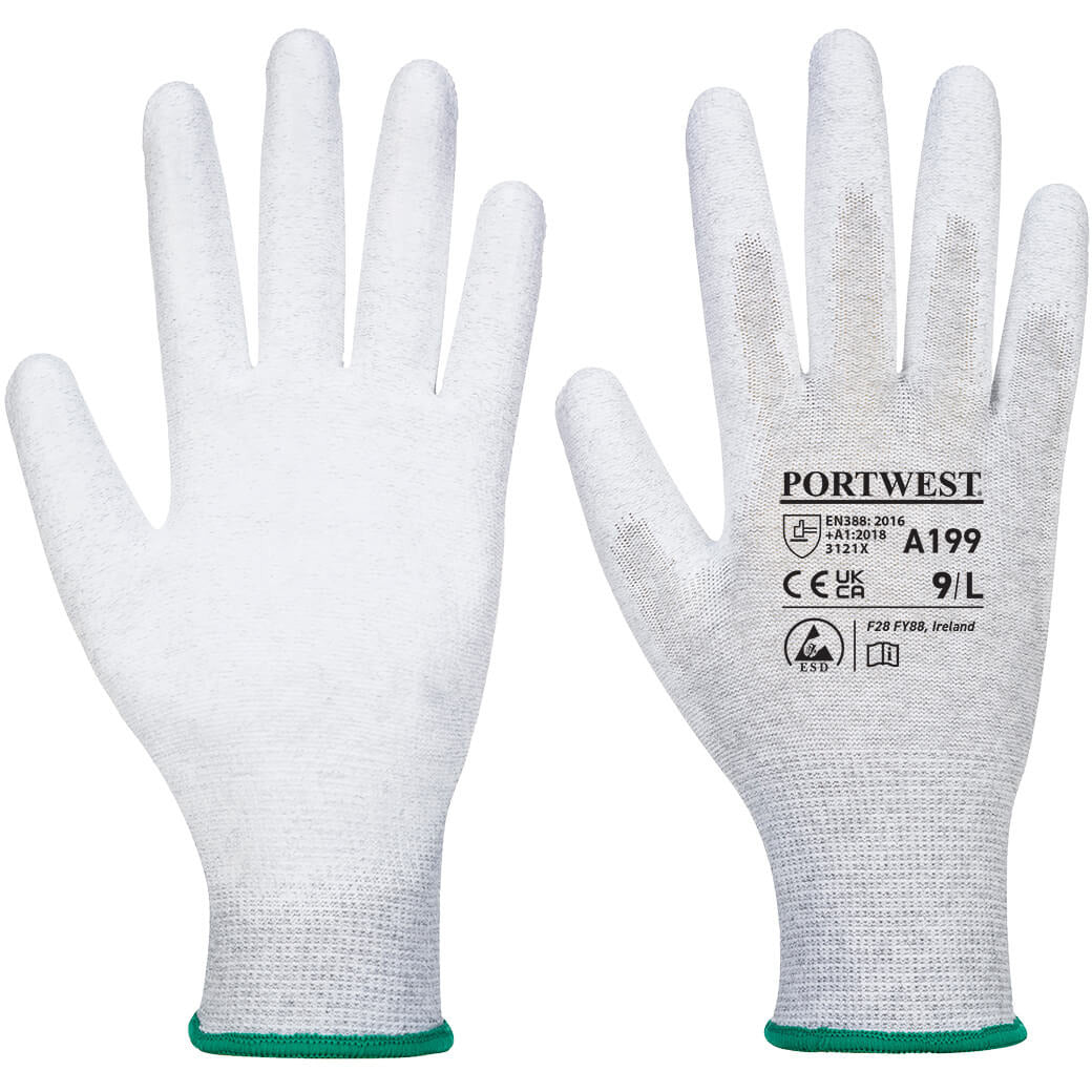 Portwest Antistatic PU Palm Glove