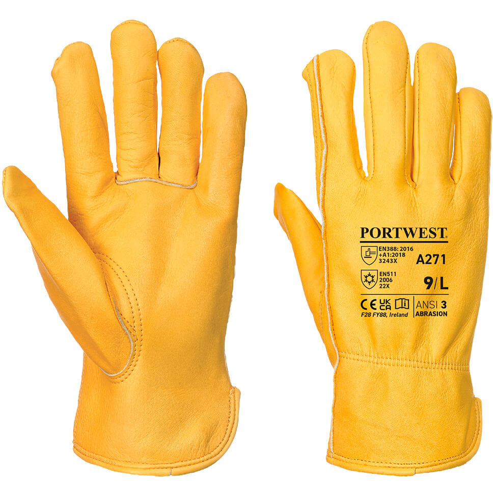 Portwest Lined Driver Glove