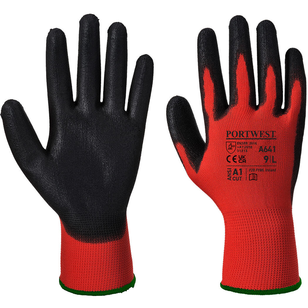 Portwest Red - PU Glove