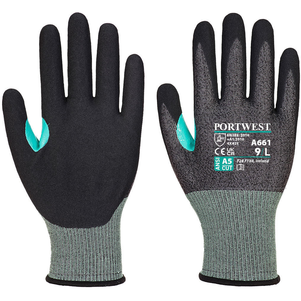 Portwest CS VHR18 Nitrile Foam Cut Glove