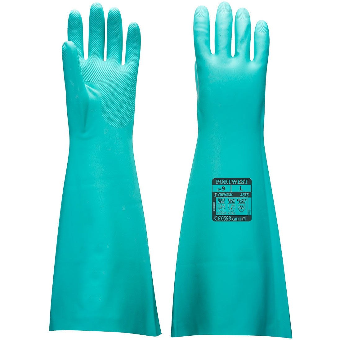 Portwest Extended Length Nitrile Gauntlet