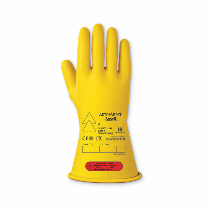 Low Voltage Electrical Insulating Glove (Class 0)
