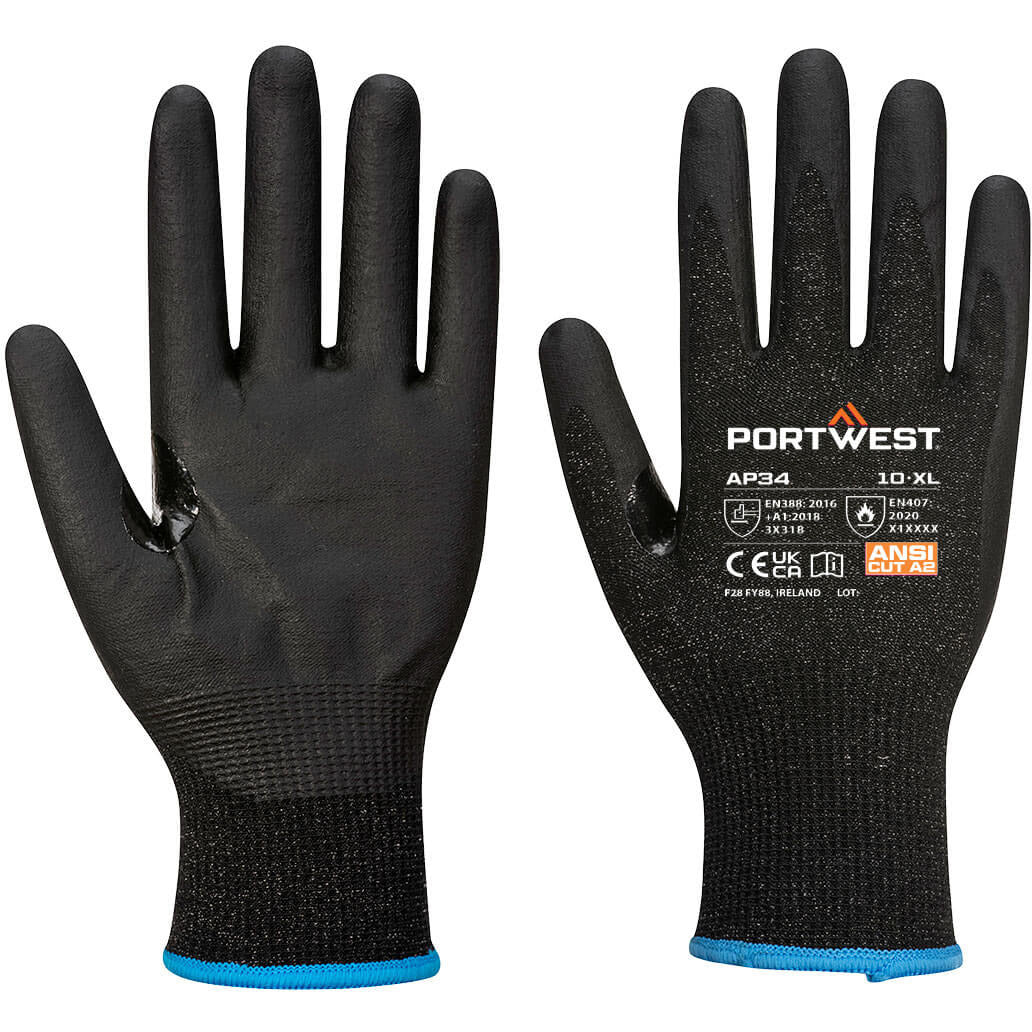 Portwest LR15 Nitrile Foam Touchscreen Glove PK12