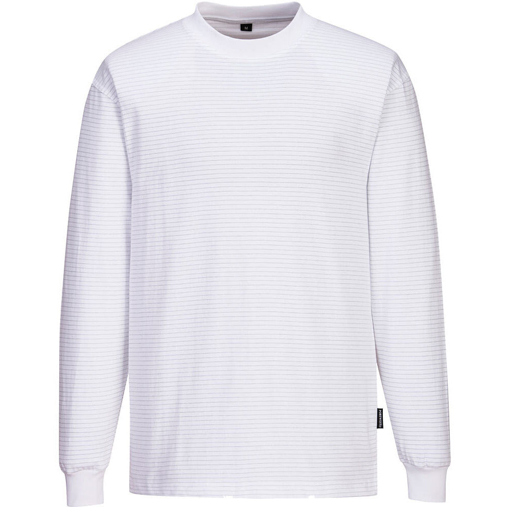 Portwest Anti-Static ESD Long Sleeve T-Shirt