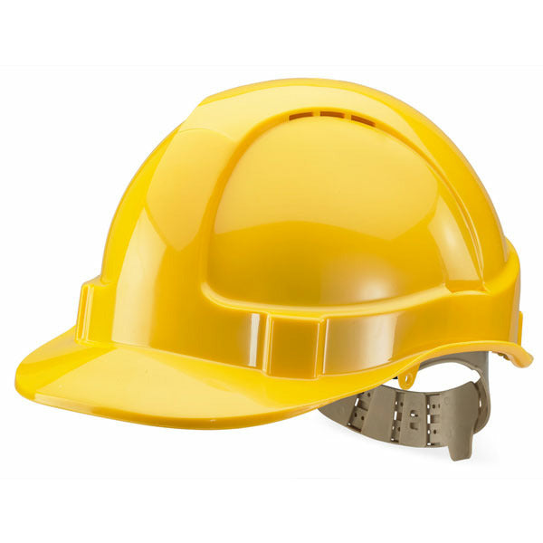 B-Brand Vented S/Helmet Yellow
