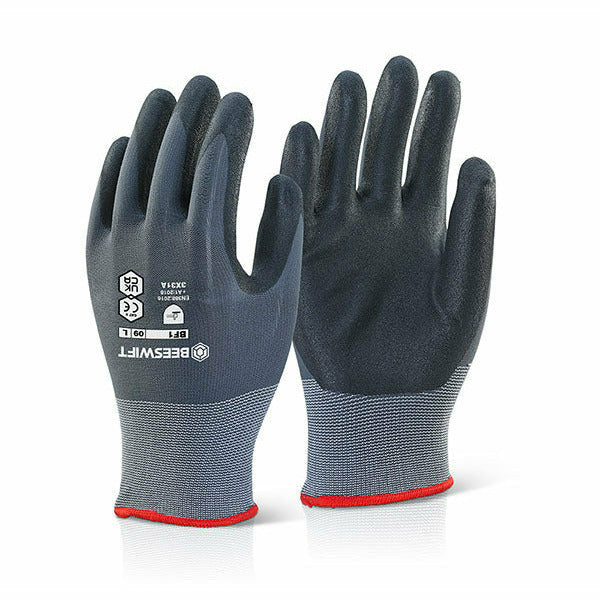 Nitrile Pu Mix Coated Glove