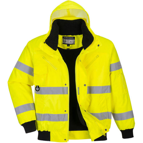 Portwest Hi-Vis 3-in-1 Bomber Jacket