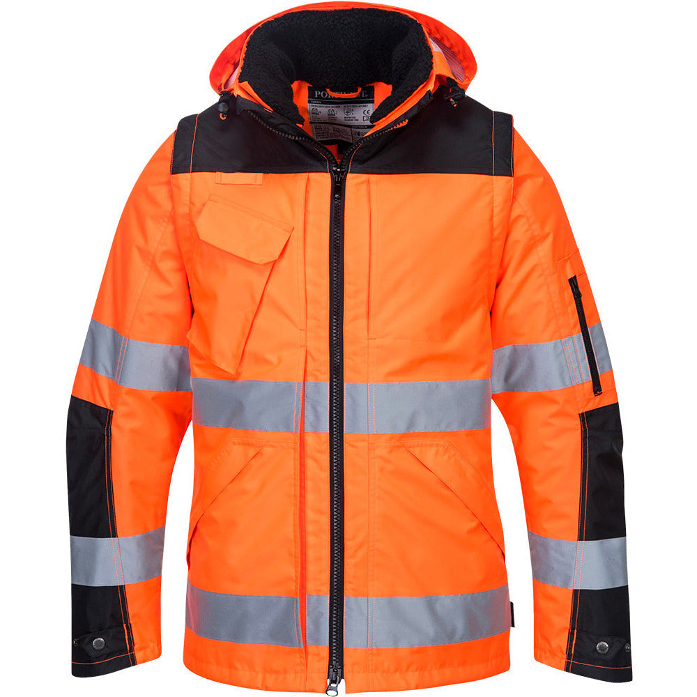 Portwest Pro Hi-Vis 3-in-1 Jacket