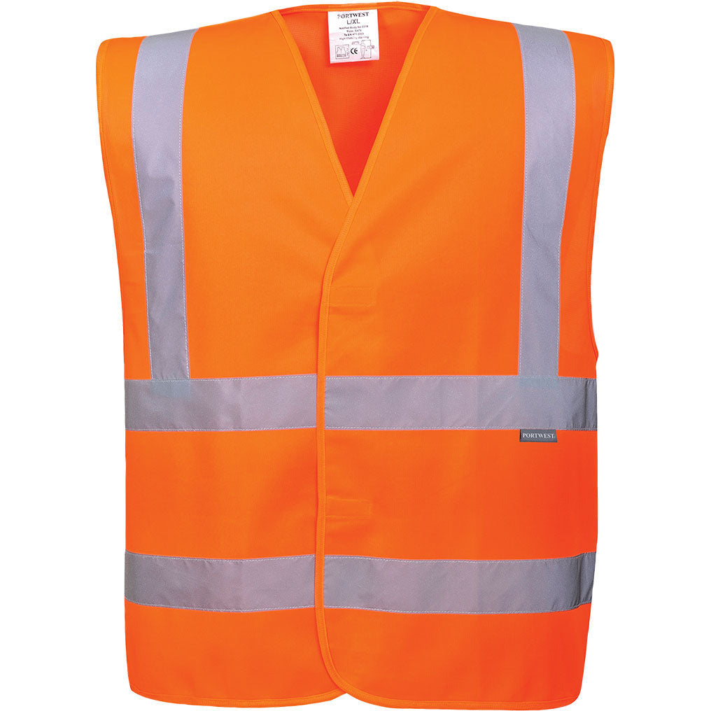 Portwest Hi-Vis Two Band & Brace Vest