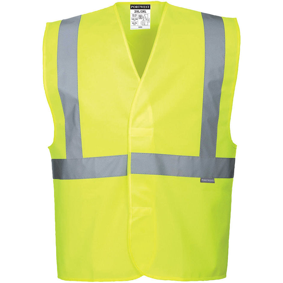 Portwest Hi-Vis One Band & Brace Vest