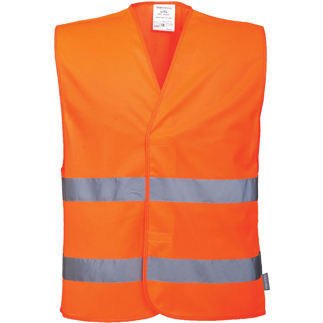 Portwest Hi-Vis Two Band Vest