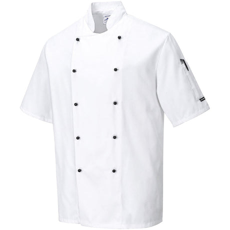 Portwest Kent Chefs Jacket S/S