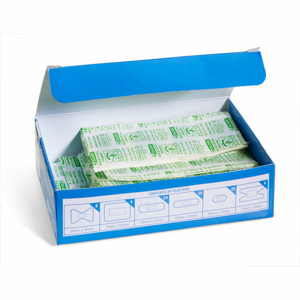 Click Medical Plasters Blue Metal Detectable Assorted