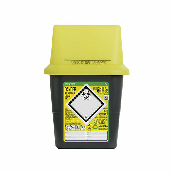 Sharp Safe Sharps Bin 4Ltr
