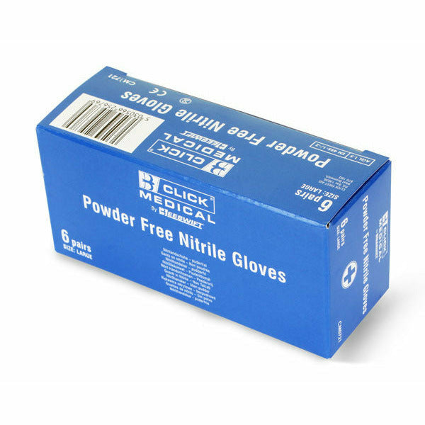 Nitrile Gloves 6 Pairs In A Carton