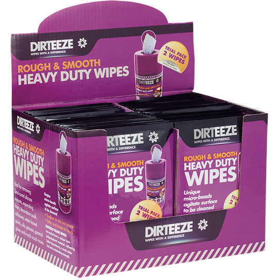 Rough And Smooth Wipes (Twin Sachet Pack 50 X 2)