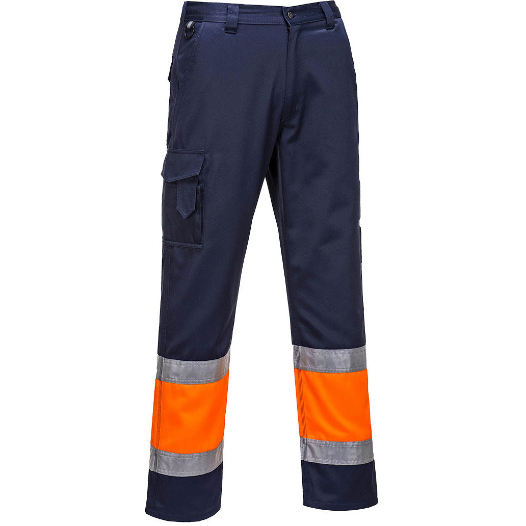 Portwest Hi-Vis Two Tone Combat Trouser