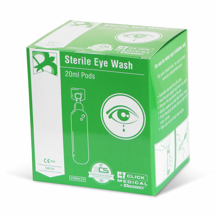Click Medical Eyewash Pods 20Ml