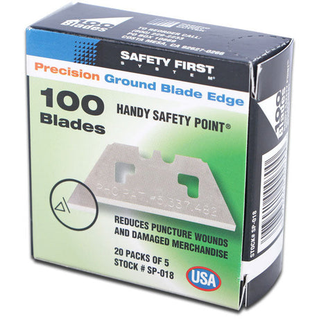 Safety Point Blades (Pack 100)